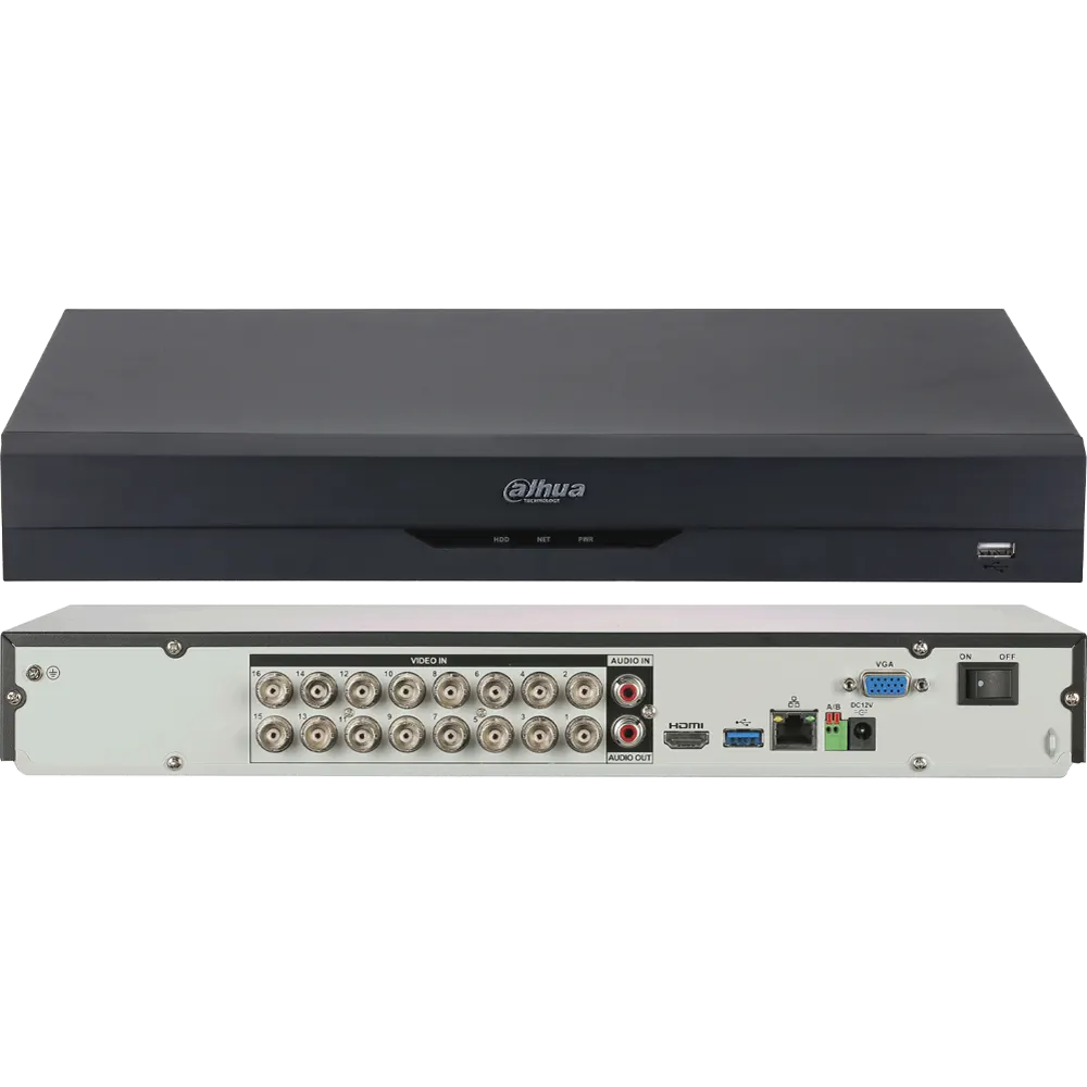 دستگاه XVR داهوا مدل DH-XVR5216AN-I3 | شانزده کانال Full HD قیمت و خرید دستگاه DVR داهوا مدل DH-XVR5216AN-I3 - فروشگاه محصولات داهوا - نمایندگی اصلی شرکت داهوا dahua
