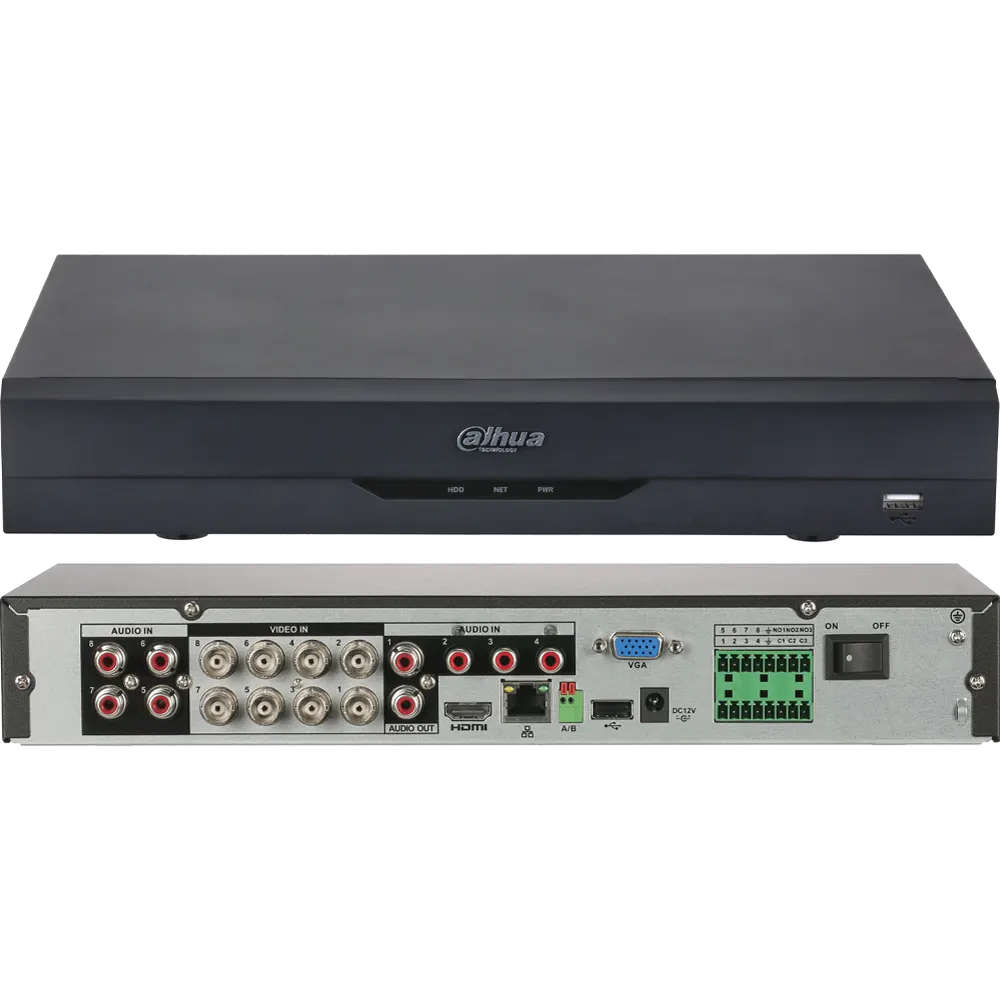 دستگاه XVR داهوا مدل DH-XVR5108HE-4KL-I3 | هشت کانال 4K قیمت و خرید دستگاه DVR داهوا مدل DH-XVR5108HE-4KL-I3 - فروشگاه محصولات داهوا - نمایندگی اصلی شرکت داهوا dahua