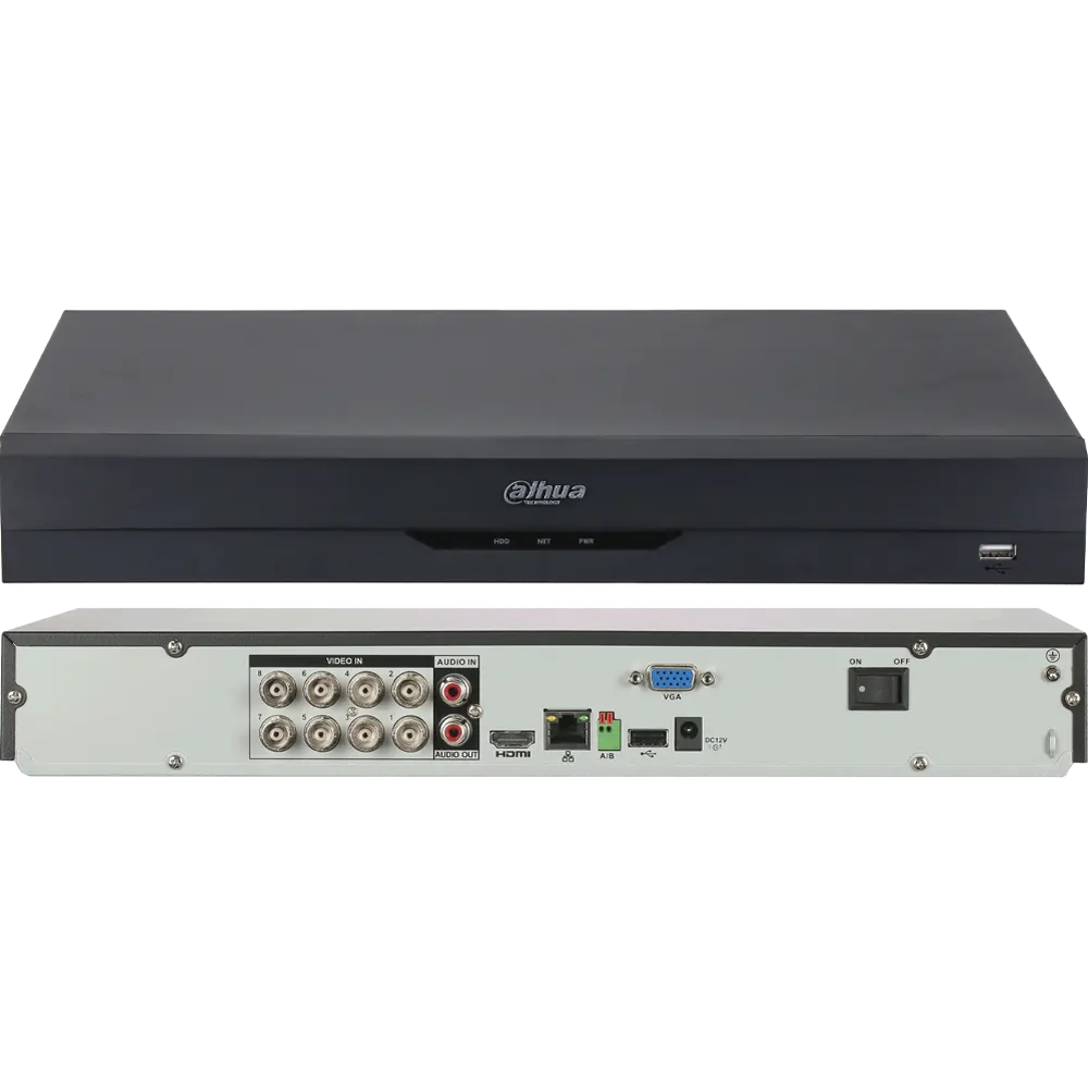 دستگاه XVR داهوا مدل DH-XVR5208AN-4KL-I3 | هشت کانال 4K قیمت و خرید دستگاه DVR داهوا مدل DH-XVR5208AN-4KL-I3 - فروشگاه محصولات داهوا - نمایندگی اصلی شرکت داهوا dahua