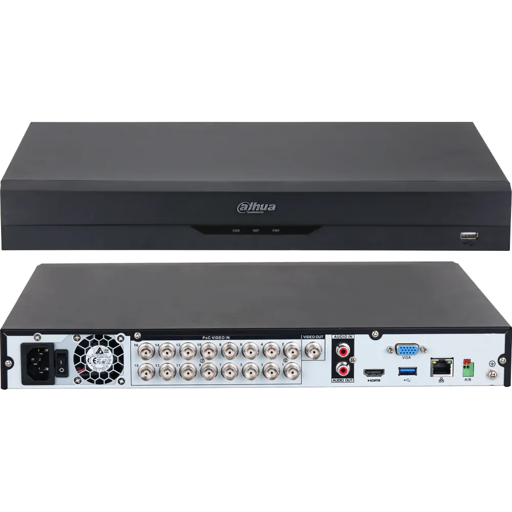 دستگاه XVR داهوا مدل DH-XVR5216AN-4KL-I3-16P | شانزده کانال 4K قیمت و خرید دستگاه DVR داهوا مدل DH-XVR5216AN-4KL-I3-16P - فروشگاه محصولات داهوا - نمایندگی اصلی شرکت داهوا dahua