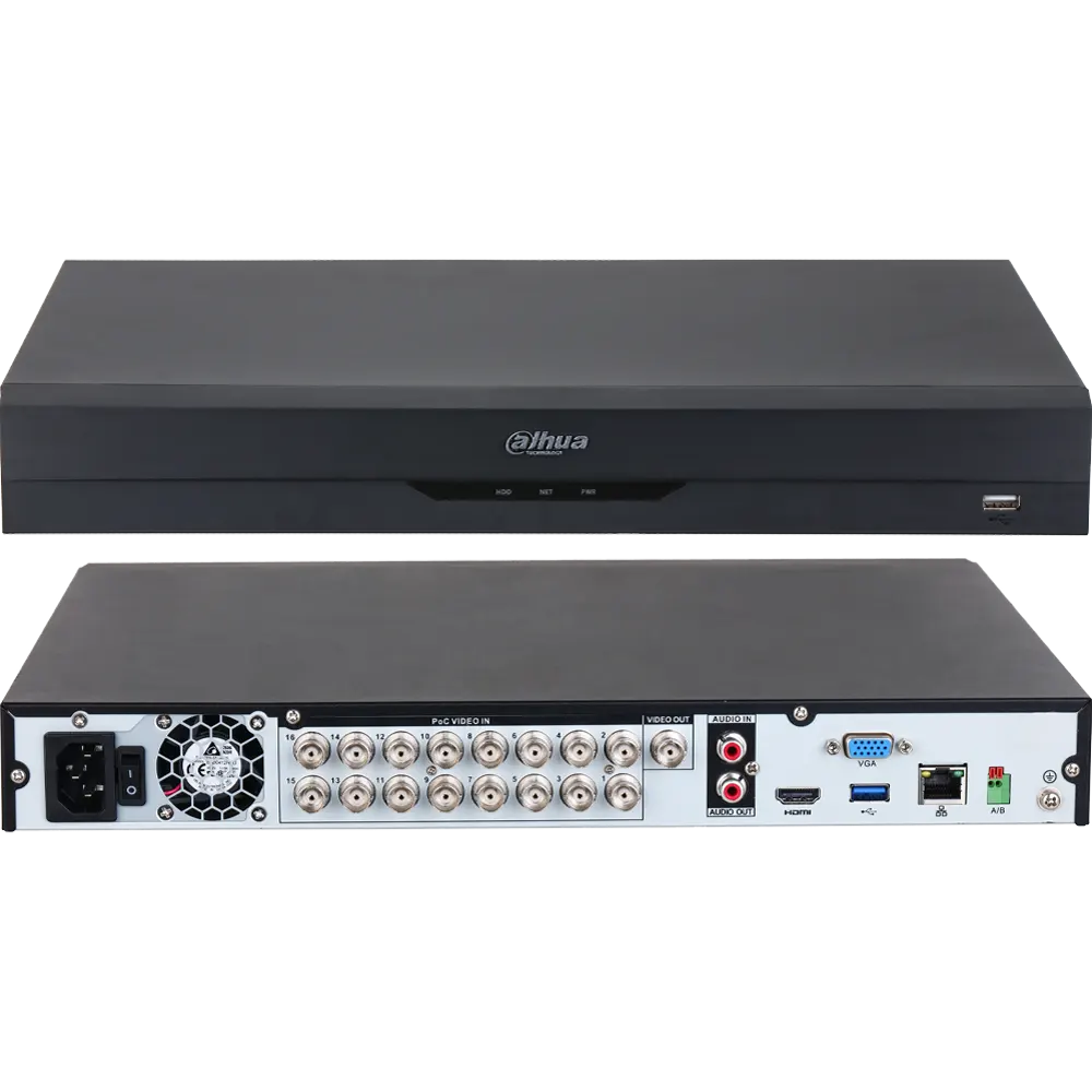 دستگاه XVR داهوا مدل DH-XVR5216AN-I3-16P | شانزده کانال Full HD قیمت و خرید دستگاه DVR داهوا مدل DH-XVR5216AN-I3-16P - فروشگاه محصولات داهوا - نمایندگی اصلی شرکت داهوا dahua