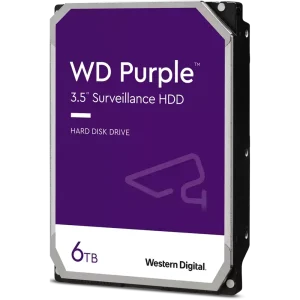 قیمت و خرید هارد دیسک اینترنال 6 ترابایت وسترن دیجیتال بنفش مدل WD63PURZ - فروشگاه محصولات وسترن دیجیتال WD - نمایندگی اصلی شرکت وسترن دیجیتال Western Digital